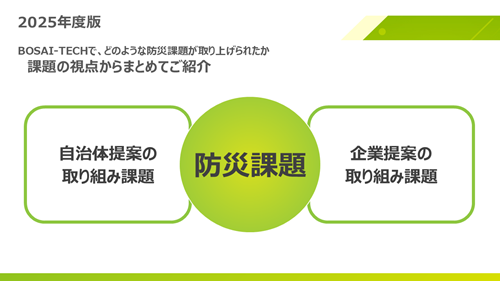 仙台BOSAI-TECHで取り上げられた防災課題をまとめてご紹介【2025年度版】